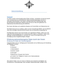 Datenschutzerklärung